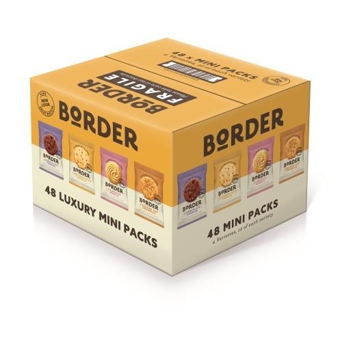 Border biscuits luxury mini - border, 48
