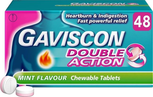 Gaviscon double action mint - gaviscon,