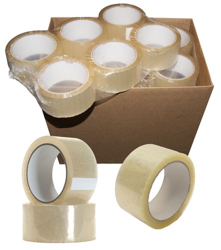 Clear packing tape 48mm x - tape,