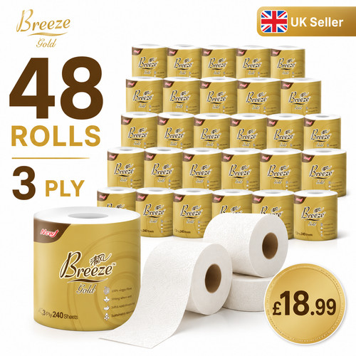 Toilet paper ply 240 sheets - toilet, 3