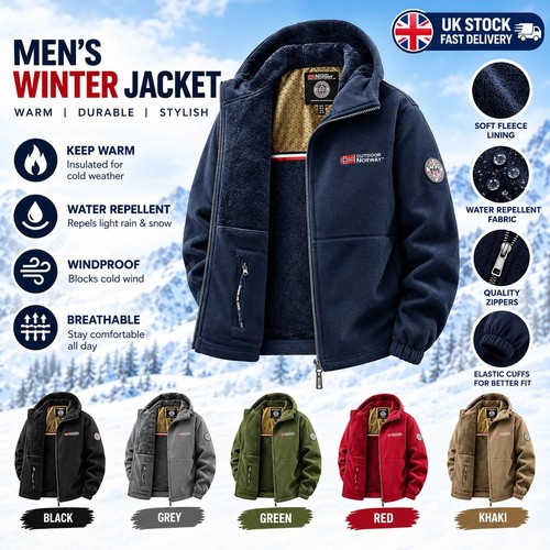 Men fleece jacket outdoor warm - fleece,