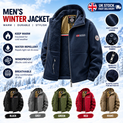 Men fleece jacket outdoor - men, warm