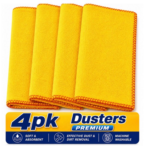 48pk yellow dusters - 4-48pk,