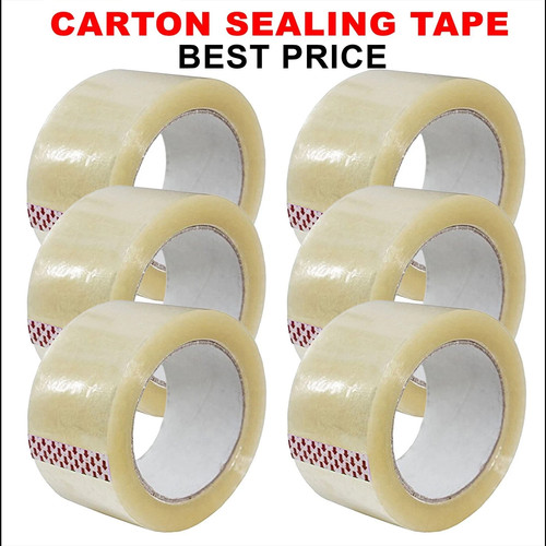Clear parcel tape - tape, strong