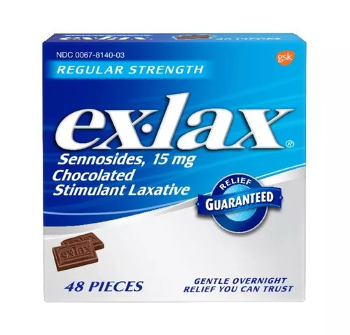 Lax chocolated pieces - ex-lax,