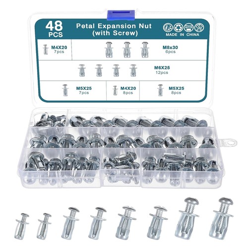 Pcs jack nuts - petal, nuts,m4
