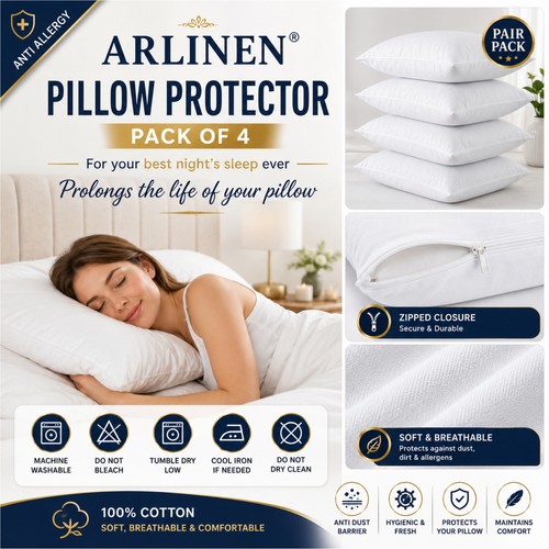 Pillow protectors pack - pack, of