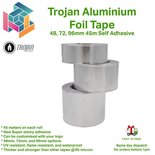 Aluminium foil tape rolls - aluminium,