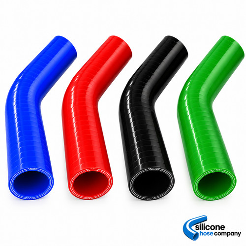 Silicone hose degree elbow - 45,