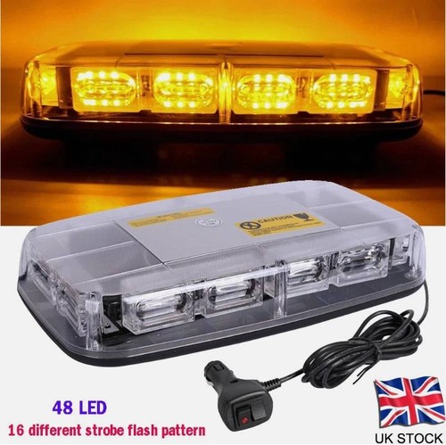 48led warning strobe amber - strobe,