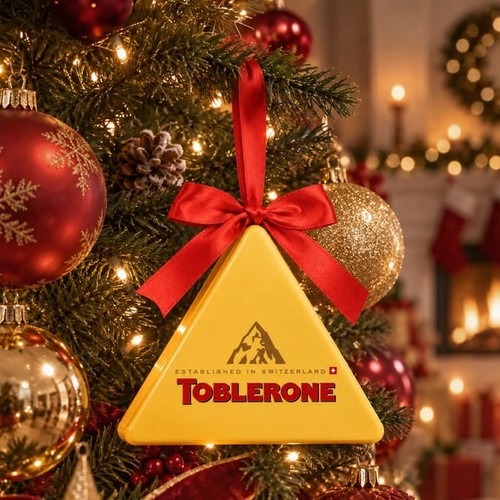 Toblerone tiny filled pyramid - toblerone,