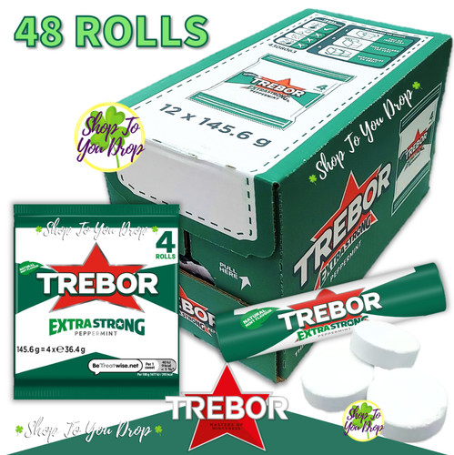 Trebor extra strong mints - strong,