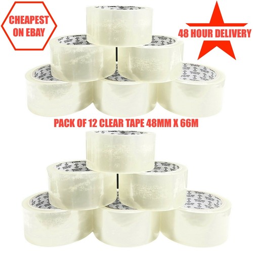 12x clear strong packaging - clear,