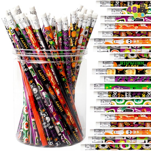 Joyin 48pcs halloween pencil - 48pcs,